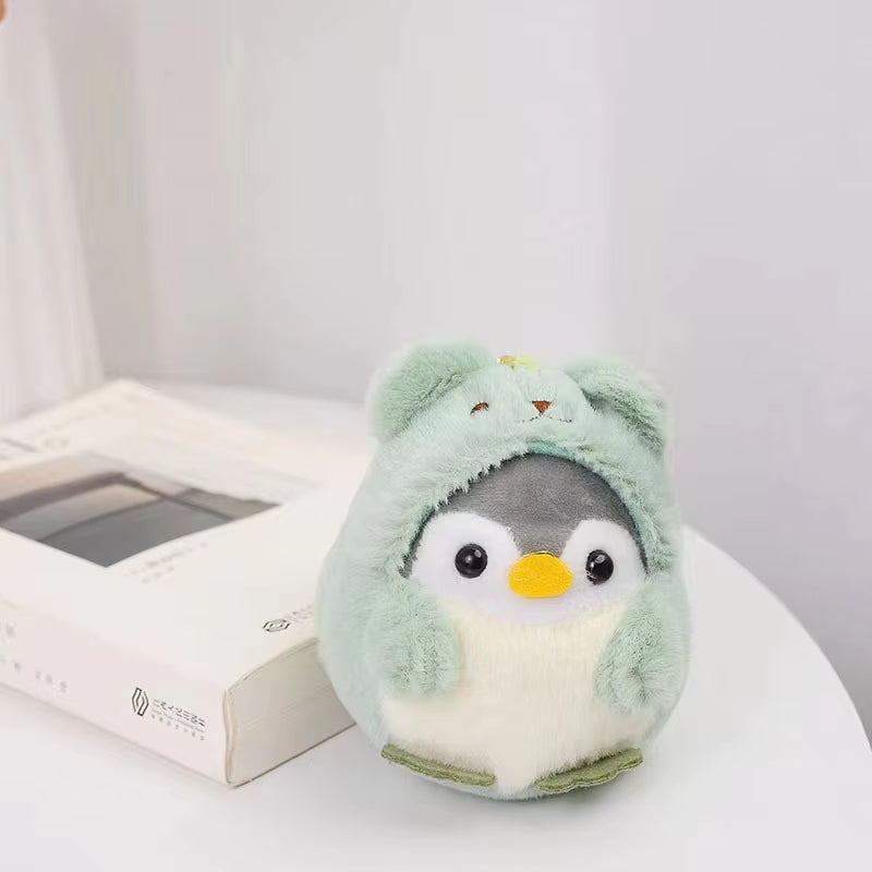 Cartoon Day Penguin Pendant Plush Doll Key Chain Cute Bag Pendant Key Chain Doll